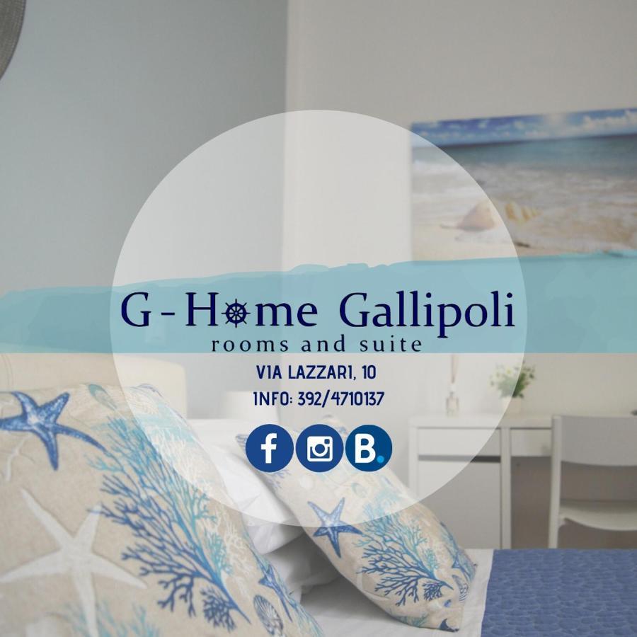 G-Home Gallipoli Rooms And Suite Exteriér fotografie
